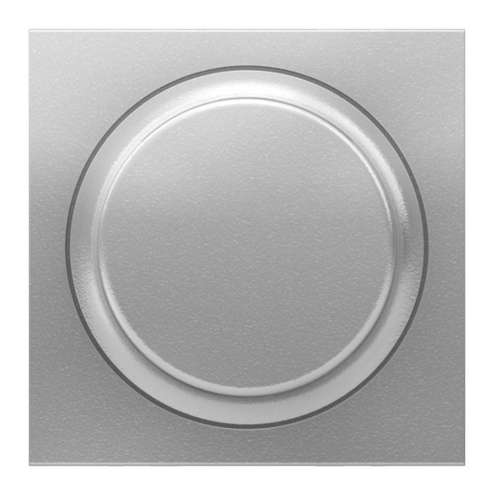 купить купить Универсальный поворотный диммер для LED ламп алюминий Unica New Schneider Electric (Шнайдер Электрик)  