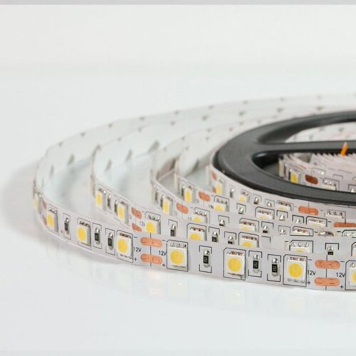 купить купить Светодиодная лента OEM ST-12-5050-60-WW-20-V2 теплая белая, негерметичная, 1м, Biom  