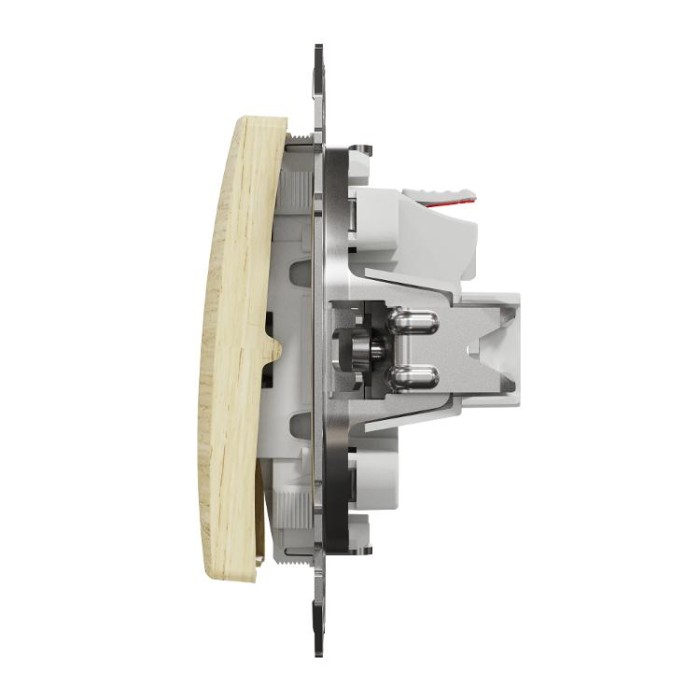 Кнопковий вимикач 10 А, Береза Sedna Elements Schneider Electric