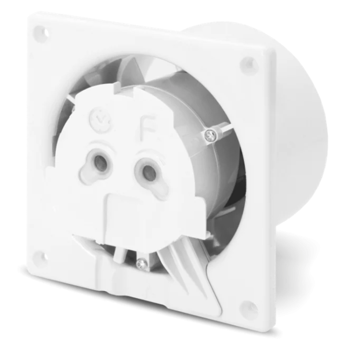 Вент-р витяж., наст.-стел. dRim D 100мм, 8W, 120х69мм, 93м3/год., 26дБ, IPX2, кул.підш.