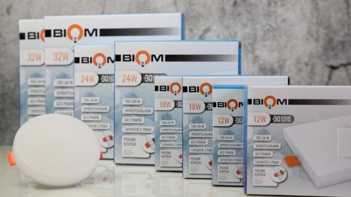 купить купить Светильник светодиодный Biom UNI-S12W-5 12Вт квадратный 5000К  