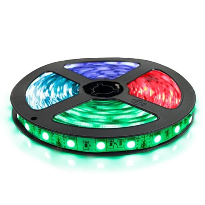 купить купить Светодиодная лента OEM ST-12-5050-60-RGB-20, негерметичная, 1м, Biom  