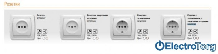 купить купить VI KO CARMEN  Розетка с заземлением и шторками  