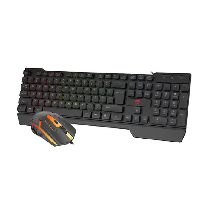 купить купить Ігровий набір 2в1 дротовий HAVIT HV-KB511CM (Клавіатура + Миша)  
