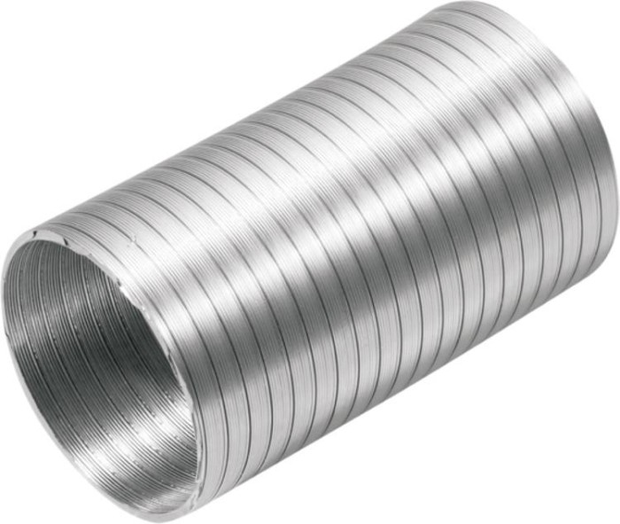 Повітровод, алюмінієвий гофрований, 80мкм, D 100 мм, L 1,5 м