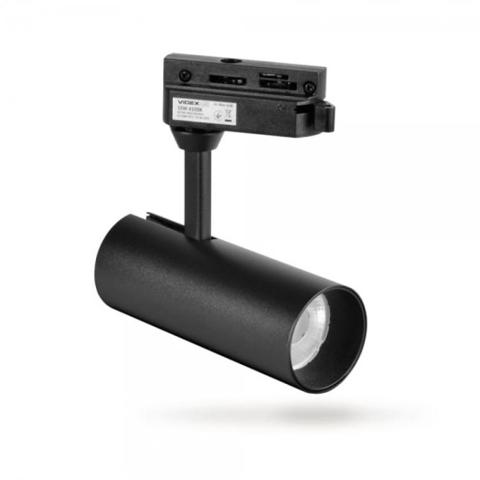 купить купить LED светильник трековый 10W 4100K черный VIDEX  