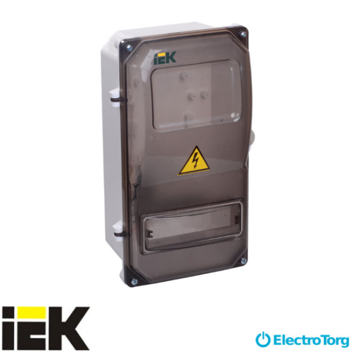 Корпус пласт. ЩУРн-П  3/8 И для 3-ф имп. счетчика навесной 365х225х145 IP55 ИЭК