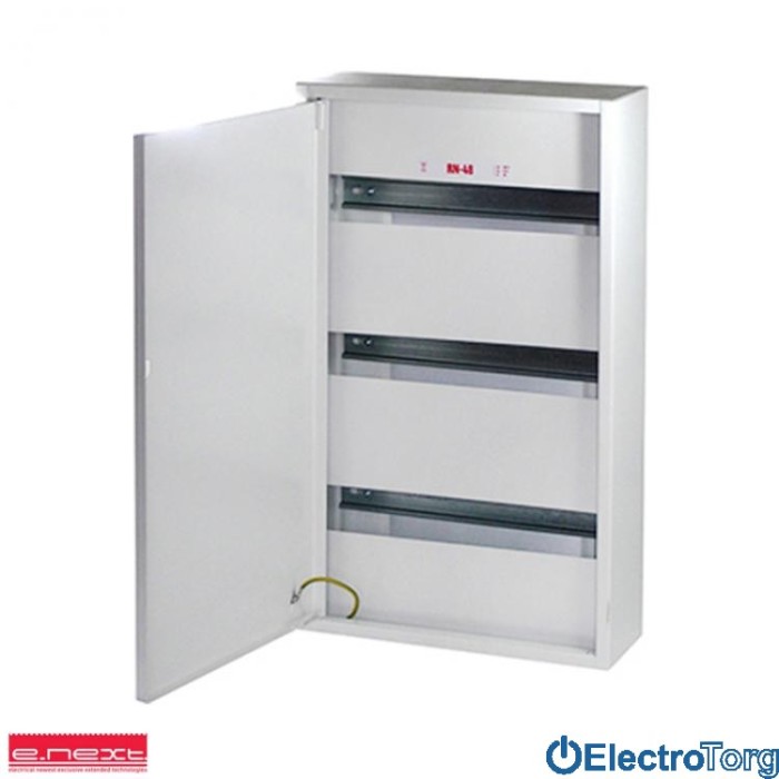 купить купить Щит / Шкаф распределительный e.mbox.RN-60 мет. навесной, 60 мод., 600х450х125 мм e-next  