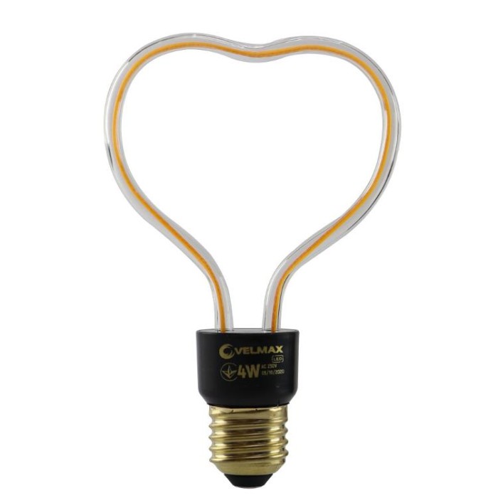 купить купить LED лампа V-Filament-Decor сердце 4W E27 2700K 260Lm  VELMAX (Велмакс)  