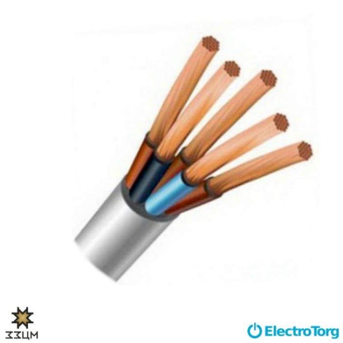 купить купить Провод ПВС 5х10 ЗЗЦМ Electro Cable Group (ECG)  