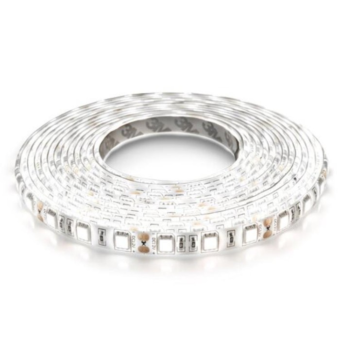 купить купить Светодиодная лента OEM ST-12-5050-60-CW-65-V2 белая, герметичная, 1м, Biom  