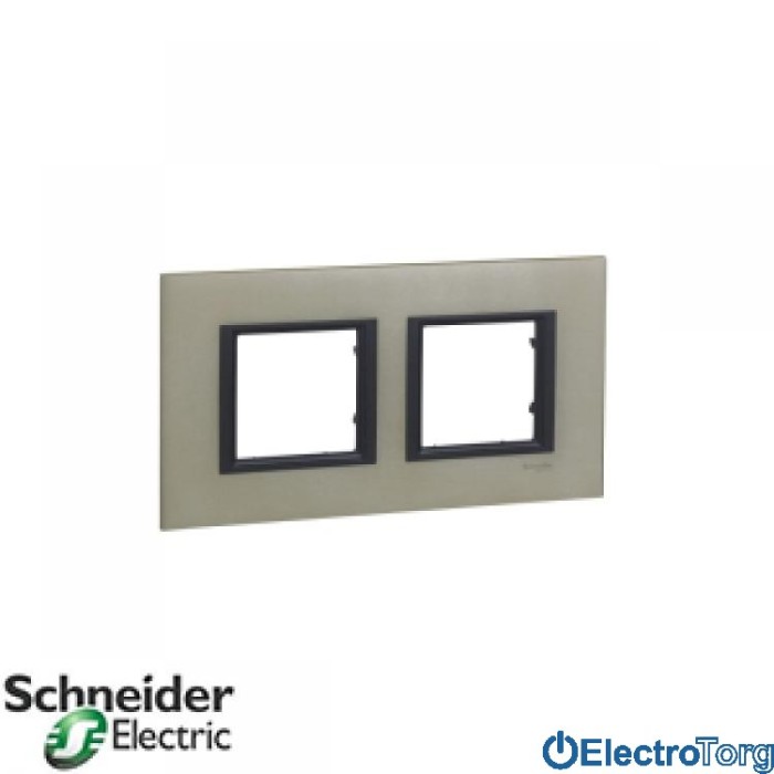 Рамка двойная горизонтальная Unica Class Schneider