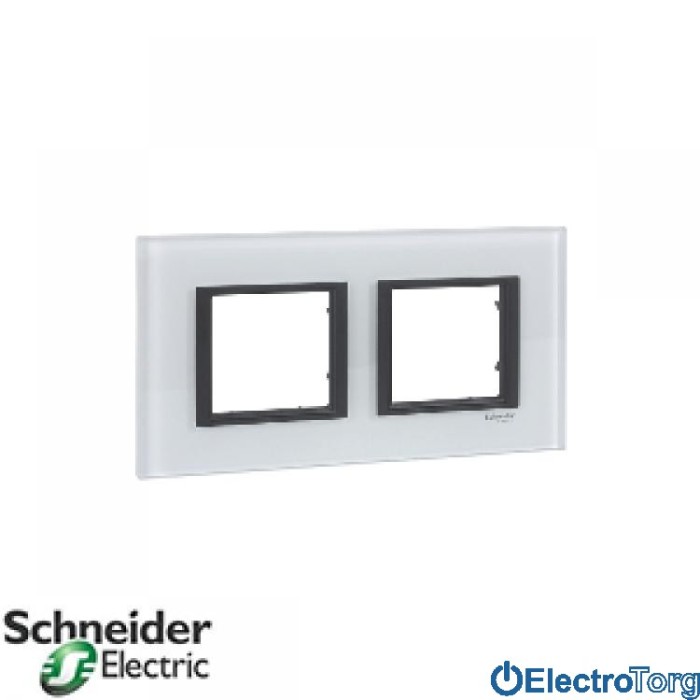 Рамка двойная горизонтальная Unica Class Schneider