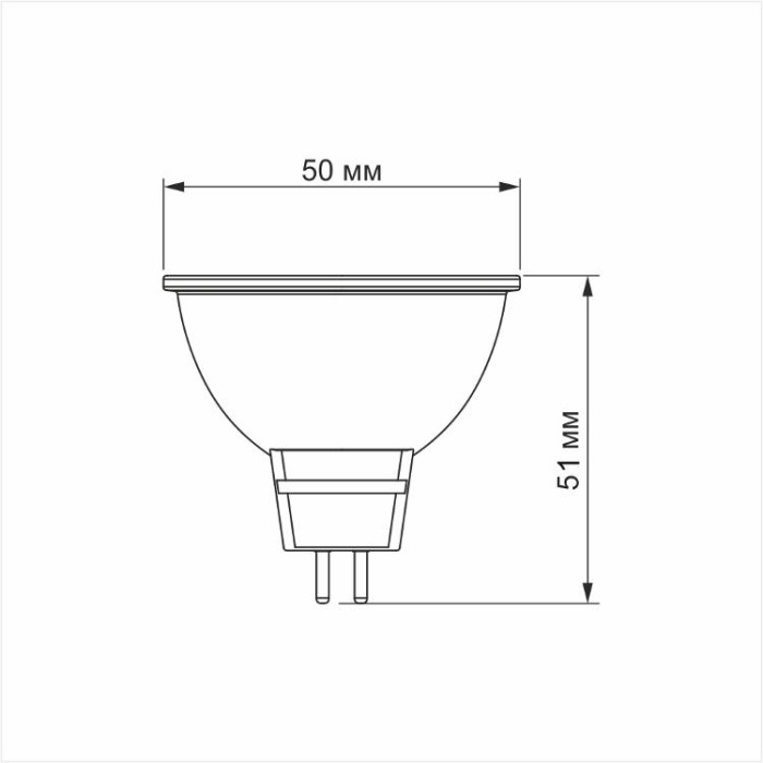 купить купить LED лампа VIDEX MR16e 8W GU5.3 4100K  