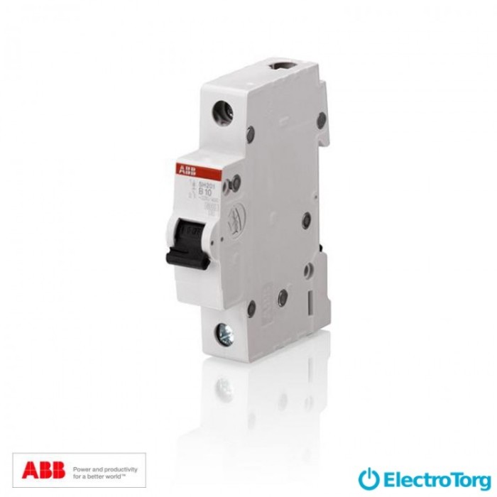 купить купить Автоматический выключатель S 201-B63/1полюс 63А ABB  