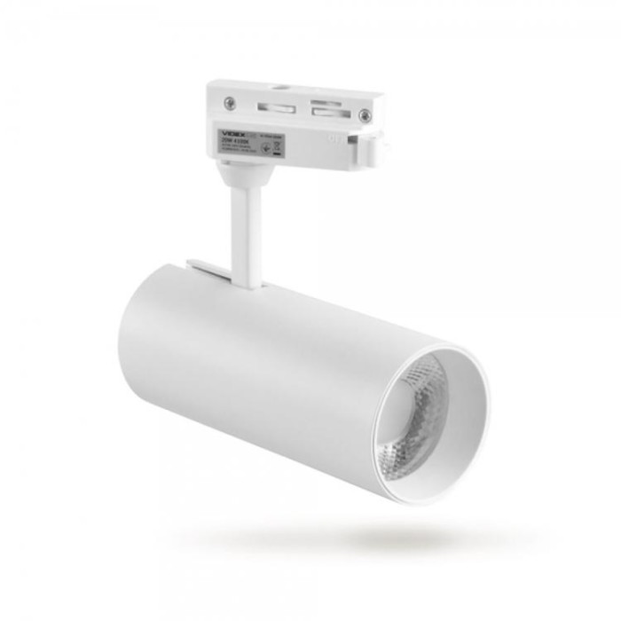 купить купить LED  светильник трековый 20W 4100K белый VIDEX  