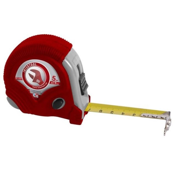 купить купить Рулетка с фиксатором 2 м x 16 мм&quot;Супер Магнит&quot;blister INTERTOOL MT-0302  