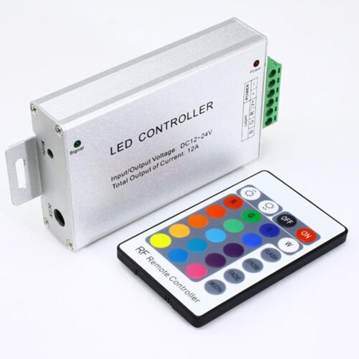 купить купить Контроллер RGB OEM 12А-RF-24 кнопок  