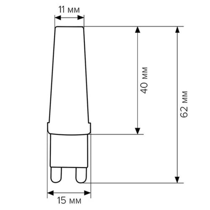 купить купить Светодиодная лампа Biom G9 5W 2508 3000K AC220  