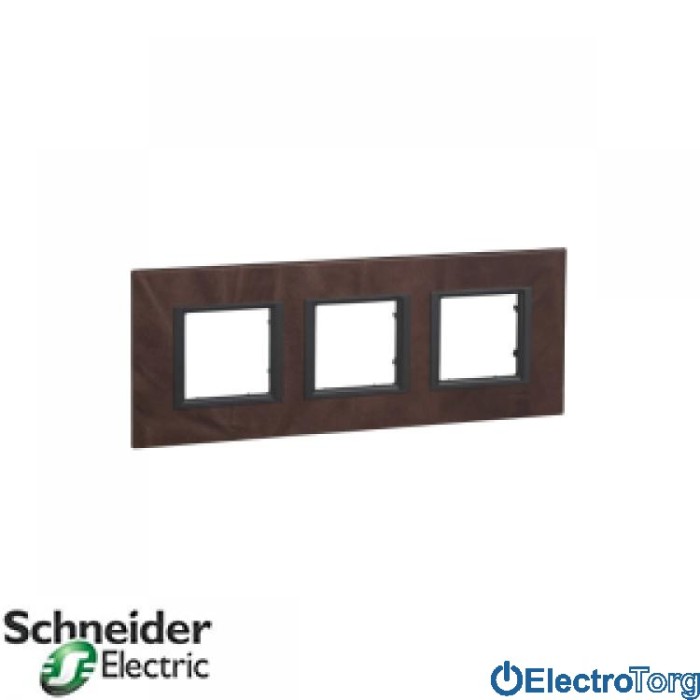 купить купить Рамка тройная горизонтальная Unica Class Schneider