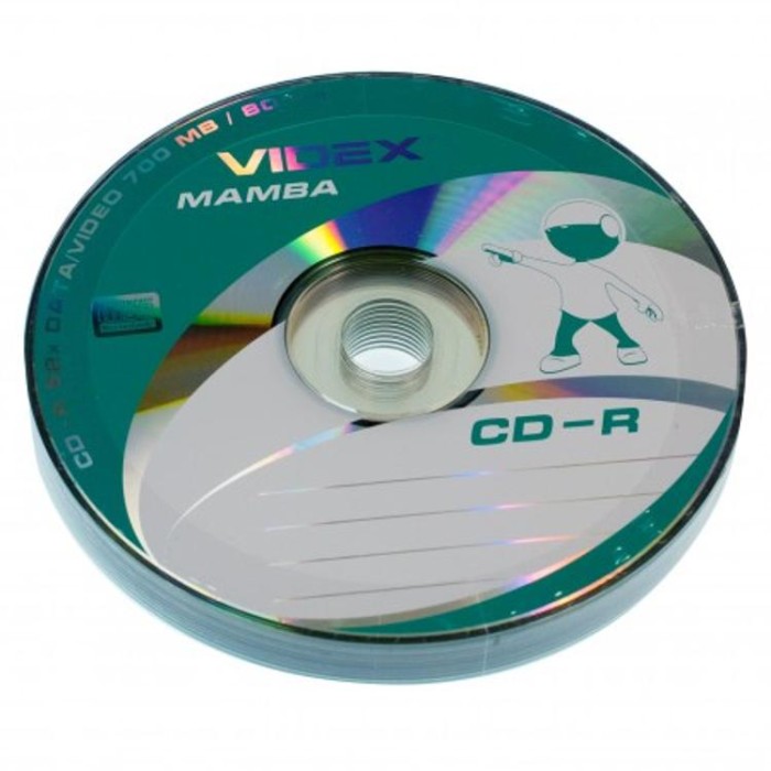 купить купить Диск Videx Mamba CD-R 700 Mb 52x  bulk 10  