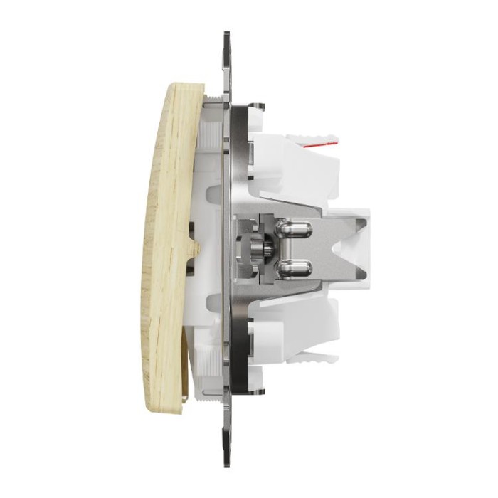 купить купить Одноклавішний перемикач Береза Sedna Elements Schneider Electric  