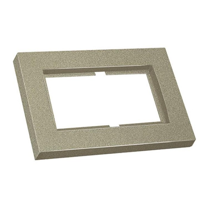 Рамка подвійна RITA, Mutlusan,  &amp;quot;титан&amp;quot;, (2220 820 1283)