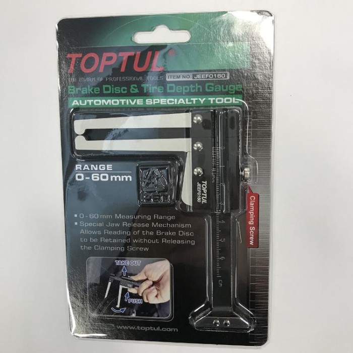 купить купить Штангенциркуль для дисков и шин TOPTUL JEEF0160  