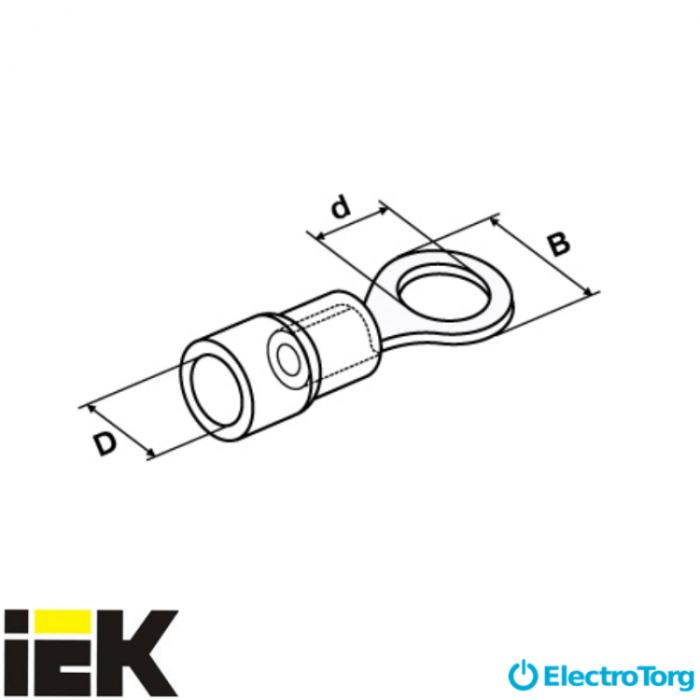 купить купить Наконечник НКИ5.5-6 кольцо 4-6мм (20 шт) ИЭК  