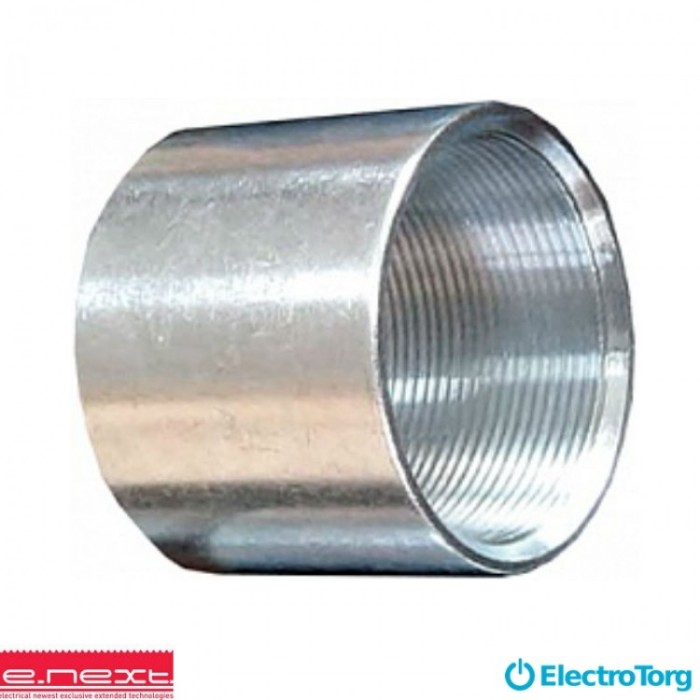 купить купить Соединитель металлический e.industrial.pipe.thread.connect.2, резьбовой E-next  