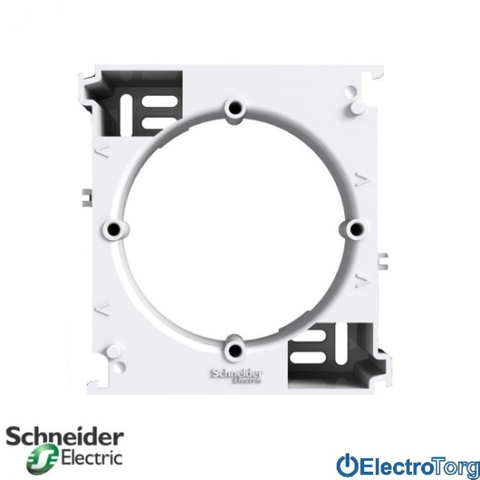 Коробка для наружного монтажа (дополнительная) белая Asfora Schneider Electric (Шнайдер Электрик)