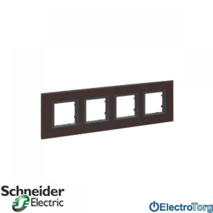 купить купить Рамка четверная горизонтальная Unica Class Schneider  