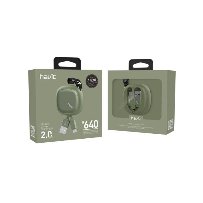 купить купить Кабель HAVIT HV-H640 Micro USB 1м  