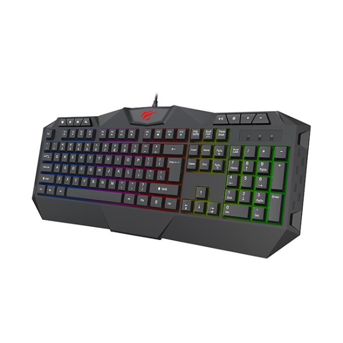 купить купить Мембранна ігрова клавіатура дротова HAVIT HV-KB510L  