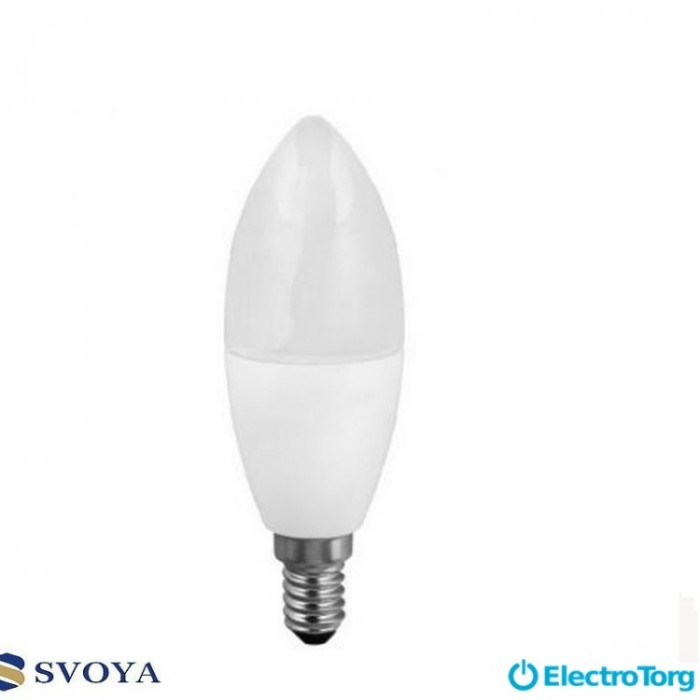 купить купить Светодиодная лампа Candle 7W, 5000K,  E14 Svoya  