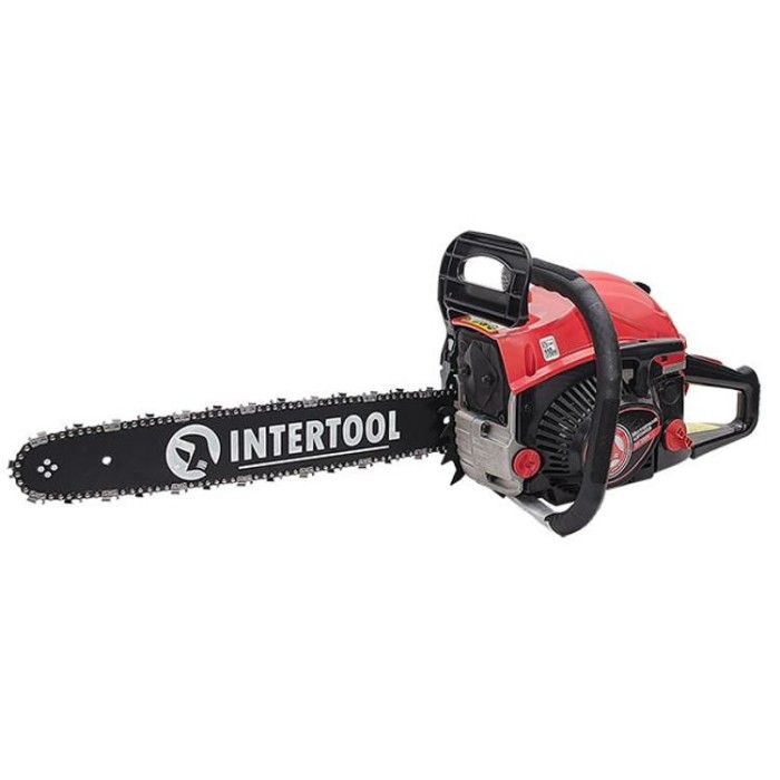 купить купить Мотопила цепная 2.2 кВт., 52 см3, шина 45 см., 3200 об/мин INTERTOOL DT-2209  