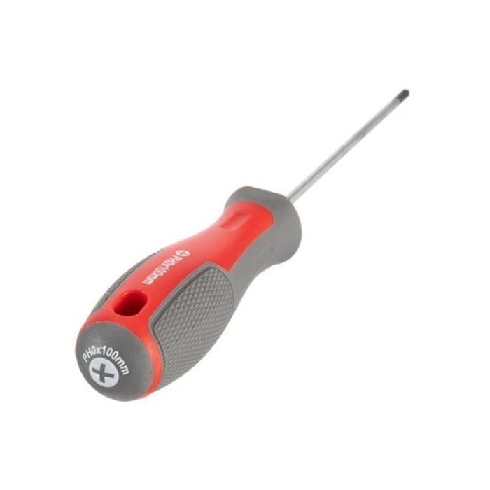 купить купить Отвертка крестовая PH0*100 мм, CR-V INTERTOOL VT-3314  