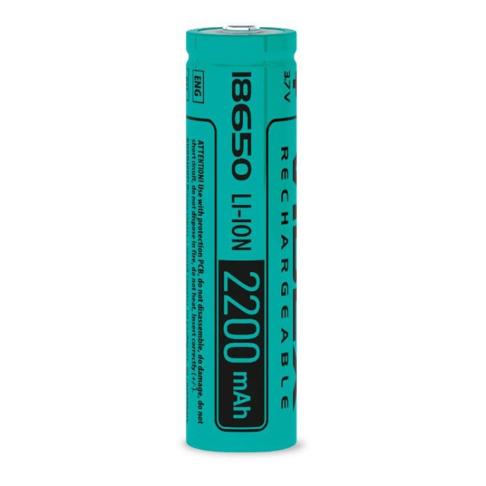 купить купить Акумулятор Videx Li-Ion 18650(без захисту) 2200mAh bulk10  