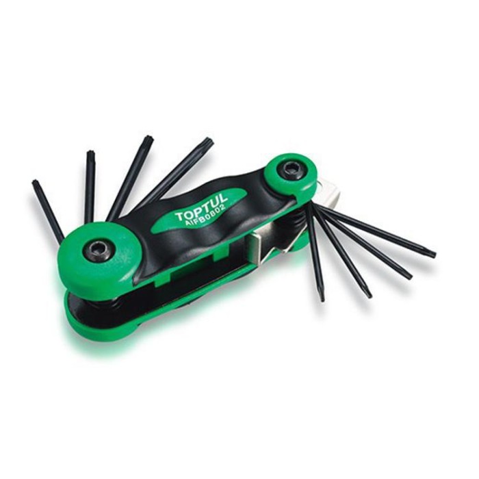 купить купить Набор шестигранников складной TOPTUL TORX: T6-T25 AIFB0802  