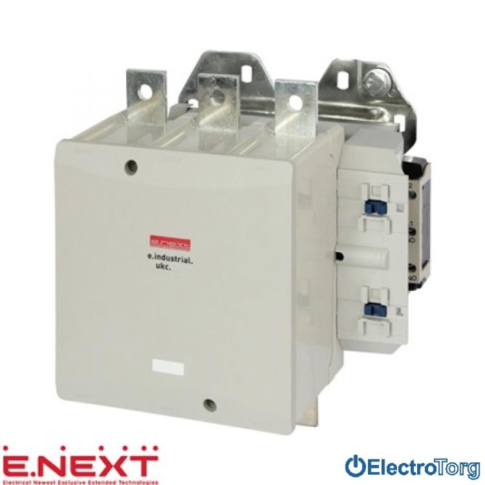 купить купить Контактор e.industrial.ukc.500.400, 500А, 400В, 1no, E-next (Е-некст)  