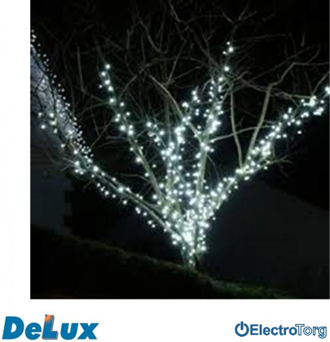 купить купить Гирлянда внешняя STRING 100LED IP44 EN DELUX (Делюкс)  