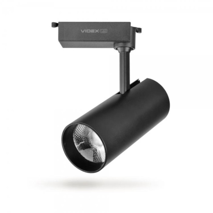 купить купить LED світильник трековий VIDEX 30W 4100K чорний  