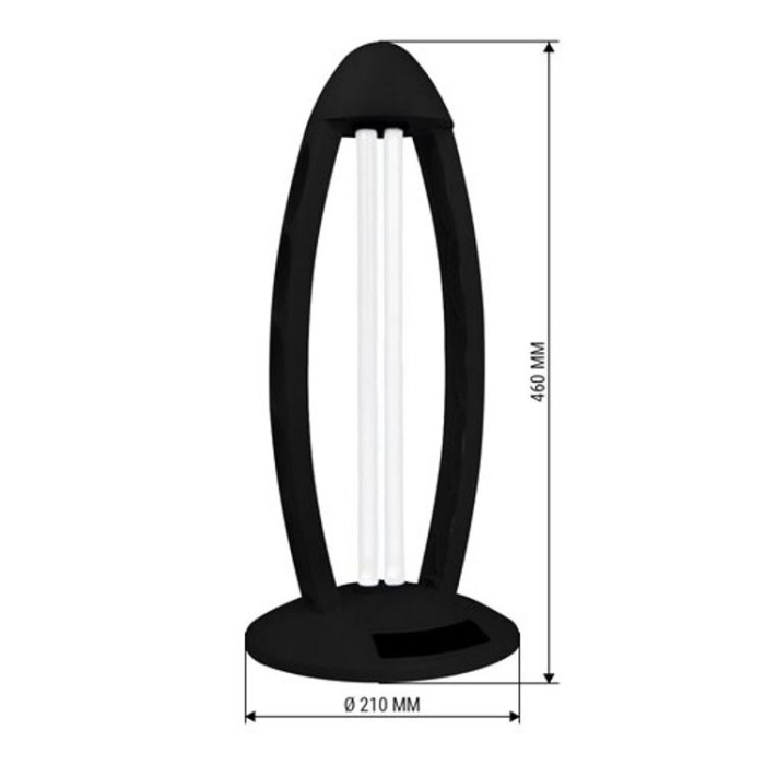 купить купить Светильник UV OEM UVC-38W черный  