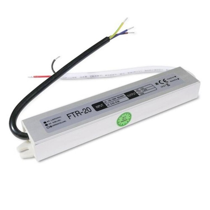 купить купить Блок питания OEM DC12 20W 1,67А FTR-20 герметичный  