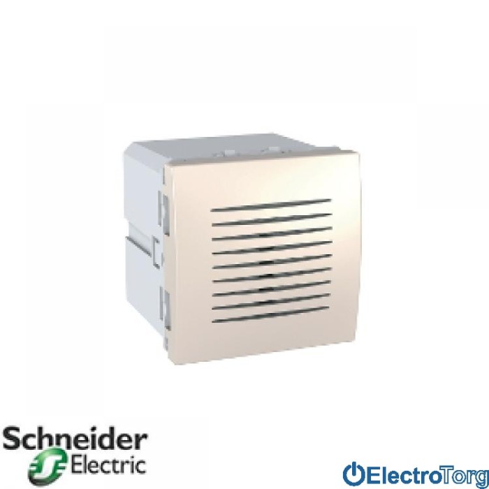 Звонок электронный слоновая кость Unica Schneider