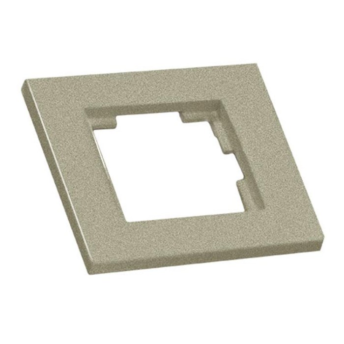 Рамка одномісна RITA, Mutlusan, &amp;quot;титан&amp;quot;, (2220 800 1183)