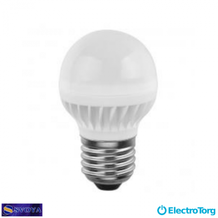 купить купить Светодиодная лампа Small Ball 5,5W, 5000K, E27 Svoya  