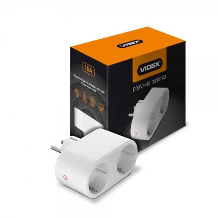 купить купить Розумна розетка 2 слоти  WiFi  VF-WP200  