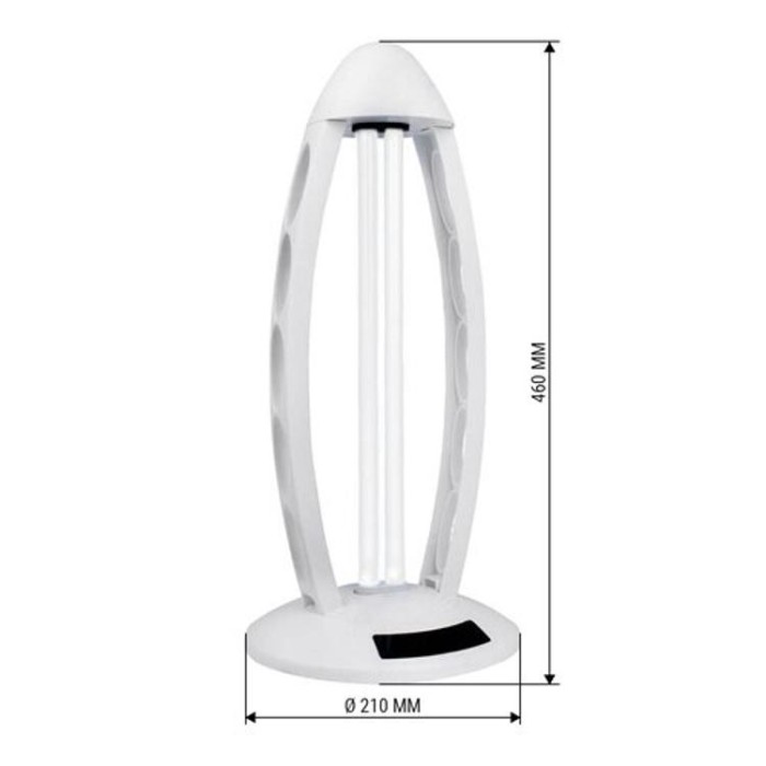 купить купить Светильник UV OEM UVC-38W/OZ белый с озоном  