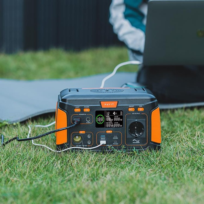 купить купить Портативна зарядна станція HAVIT J300 83200mAh 300W  